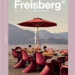Freisberg Katalog mit kreativen Innenraumideen und Farbkonzepten.